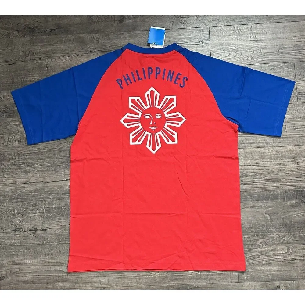 RARE‎ - Adidas ORIGINALS Philippines Red Blue Shirt Loose Fit Size XL